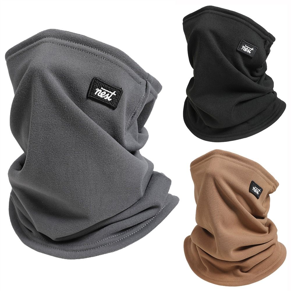 Outdoor Camping In Winter - Penutup Leher Fleece untuk Berkemah Musim