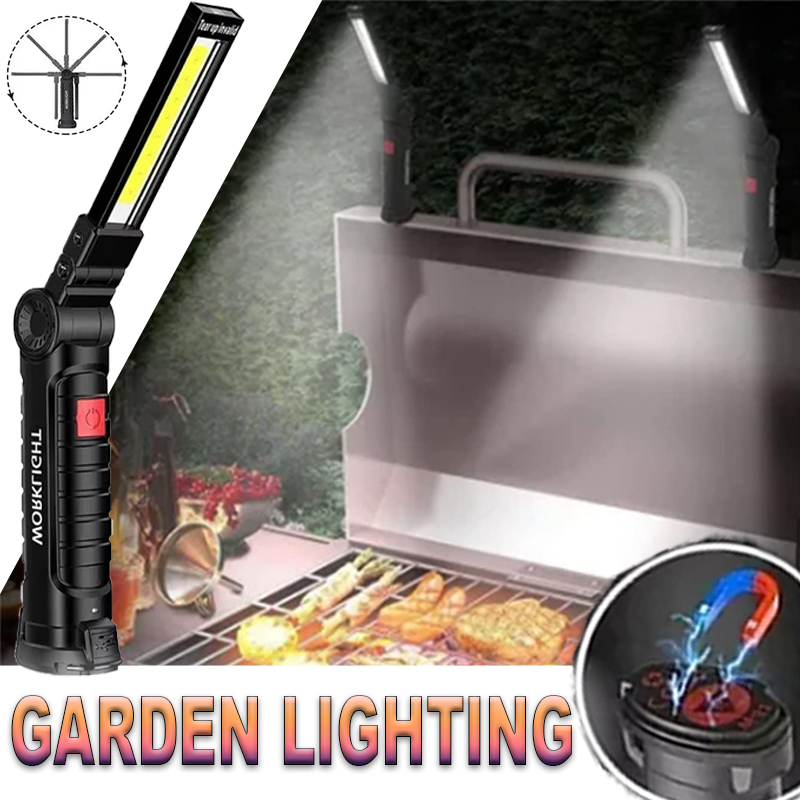Outdoor Camping Lantern - Senter LED Portabel dengan Kait Magnetik