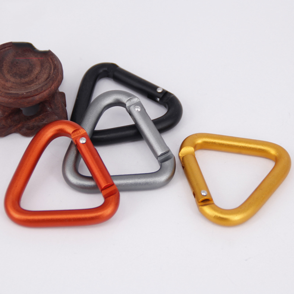 Outdoor Camping Kettle - 1 PC Segitiga Carabiner Outdoor Camping