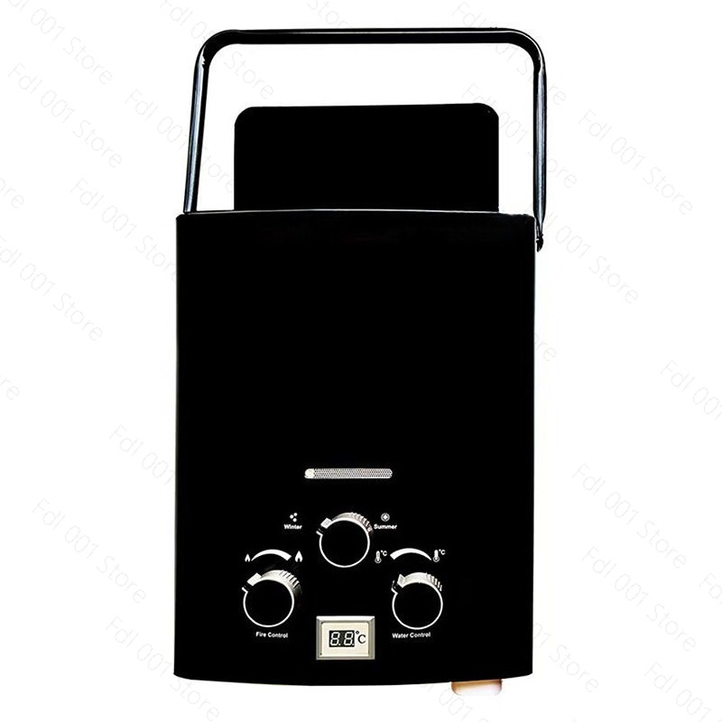 Outdoor Camping Hot Water Heater - Pemanas Air Gas Portabel 6L Tanpa