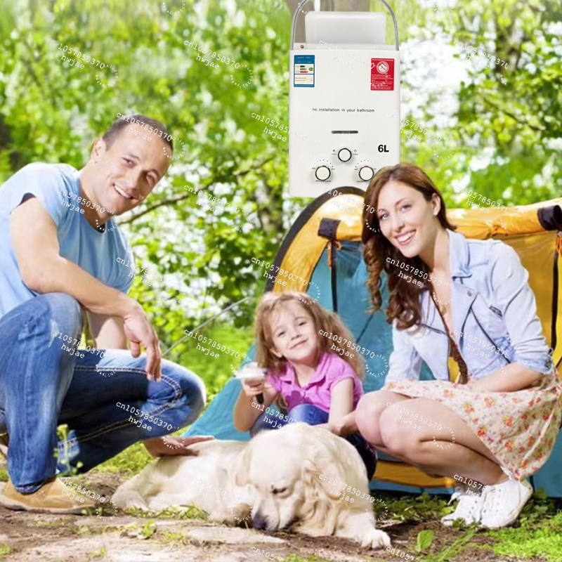 Outdoor Camping Hot Water Heater - Pemanas Air Tanpa Tangki Baru untuk