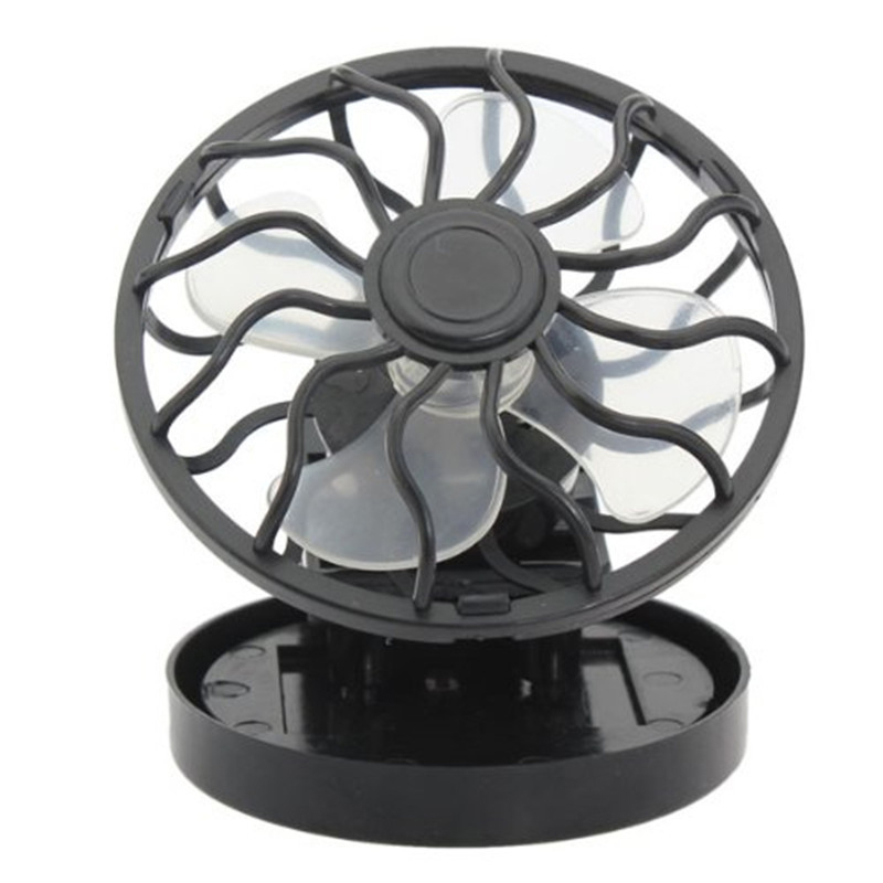 Outdoor Camping Hat - Kipas Klip Tenaga Surya Mini Portabel