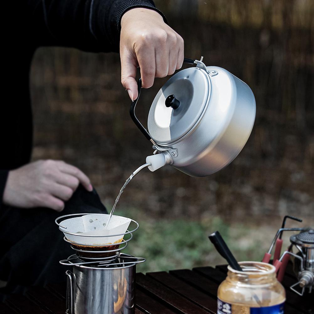 Outdoor Camping Kettle - Ketel Teh Portabel Luar Ruangan 800Ml