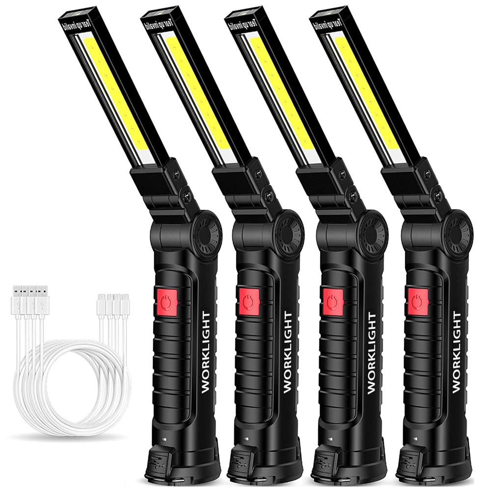 Outdoor Camping Lantern - Senter LED Lipat Portabel Magnet Kuat