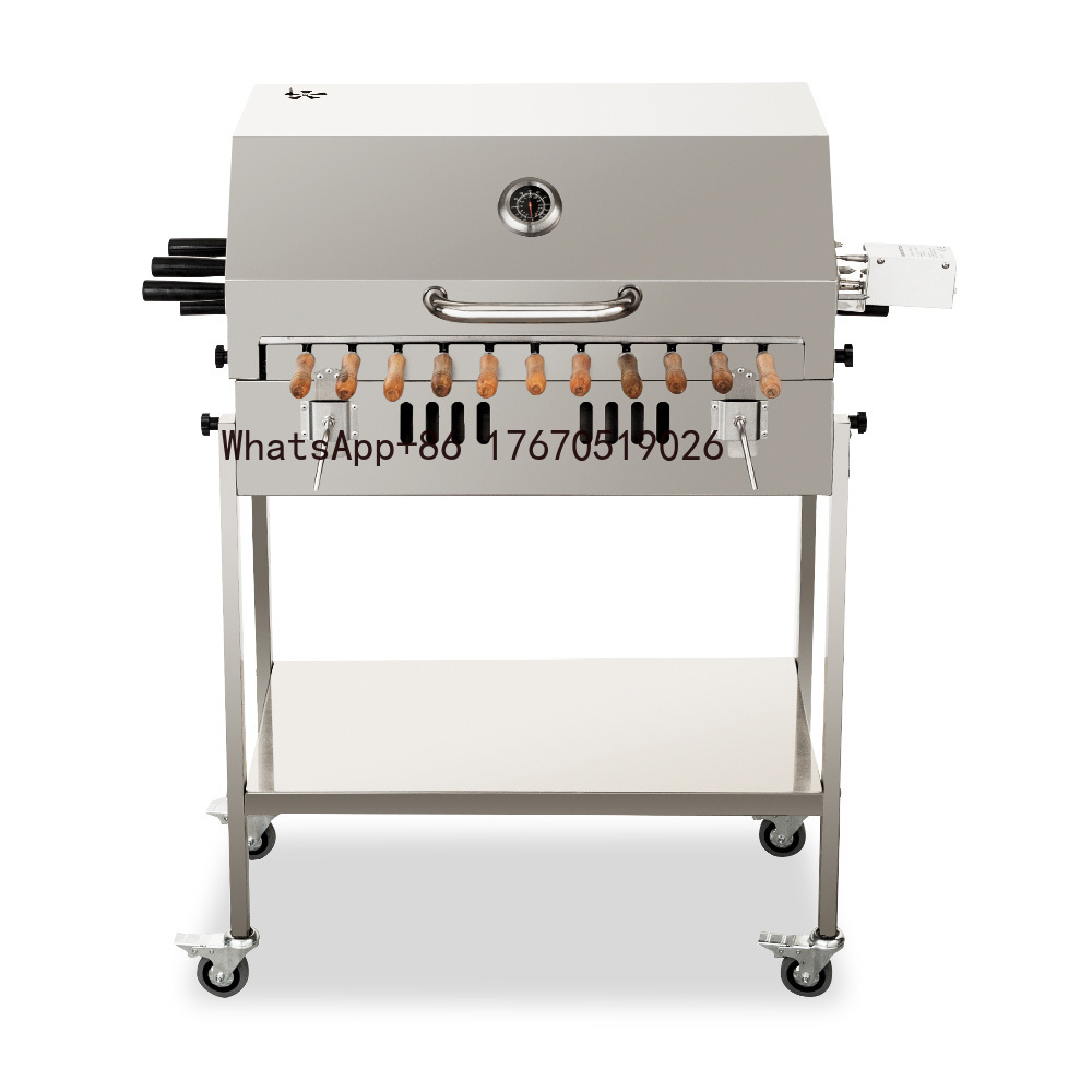 Outdoor Camping Fire - Pemanggang BBQ Arang Besar Modern untuk