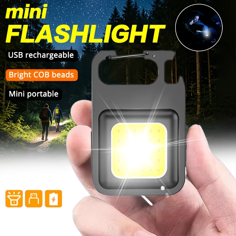 Outdoor Camping Lantern - Lampu Gantungan Kunci Portabel Mini Multifungsi