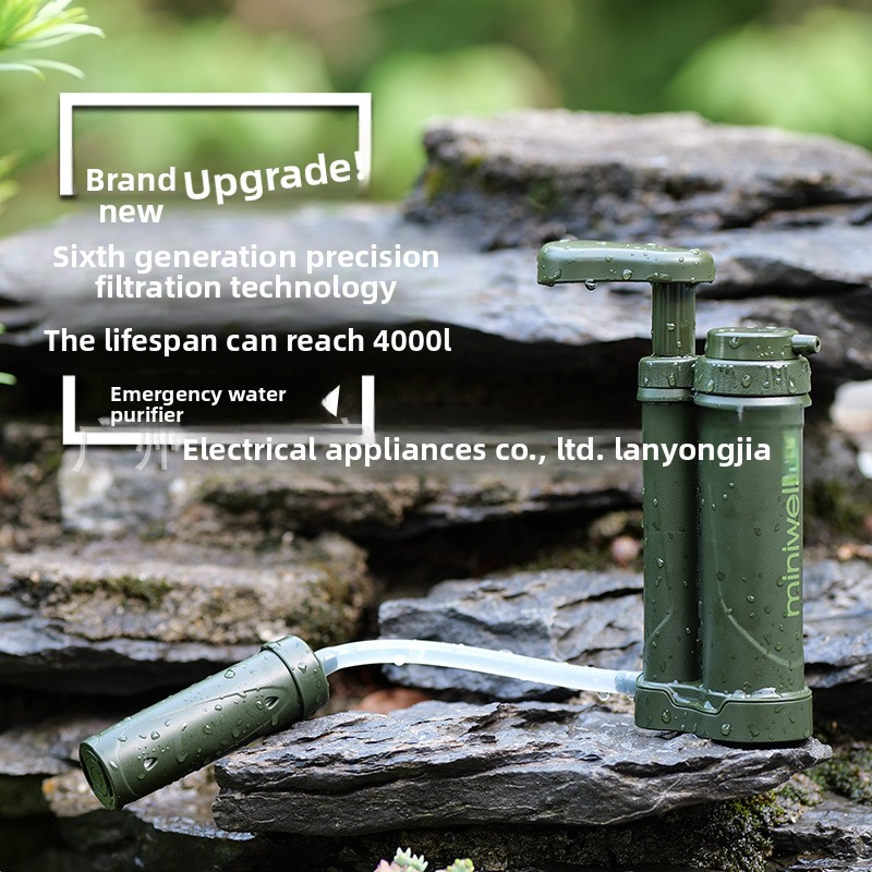Outdoor Camping Water Filter - Filter Air untuk Berkemah, Pemurni Air