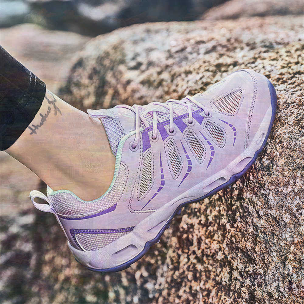 Outdoor Camping Slippers - Sepatu Tenis Perak Ujung Bulat Musim