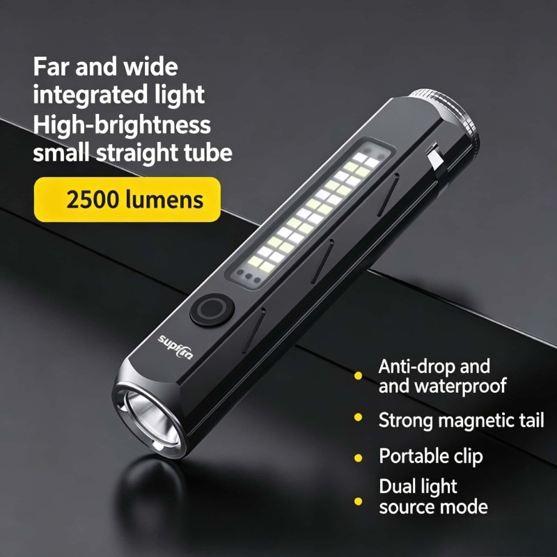 Outdoor Camping Lantern - Senter LED Cahaya Kuat Pengisian Daya