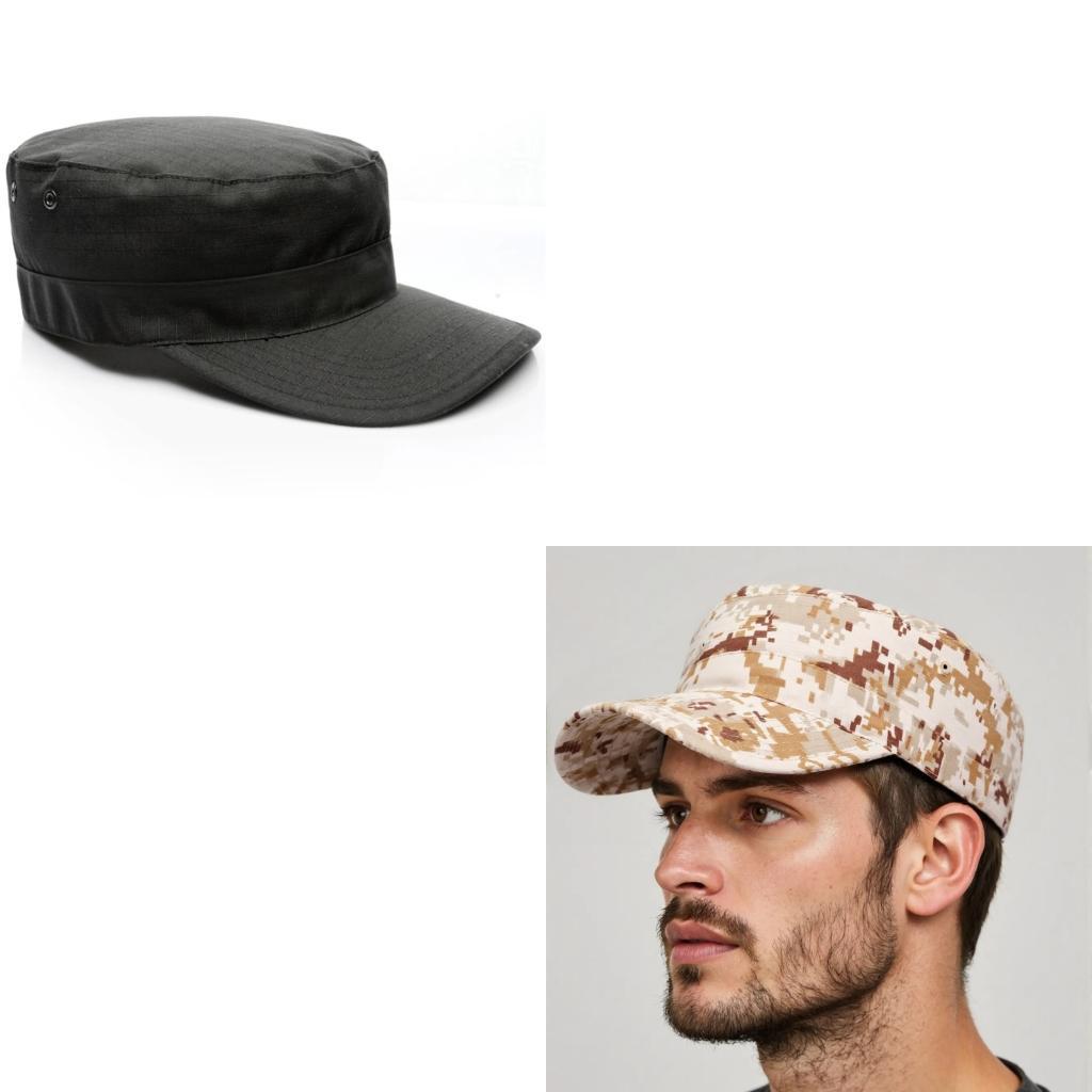 Outdoor Camping Hat - Topi Kasual Unisex Gaya Kadet Dengan