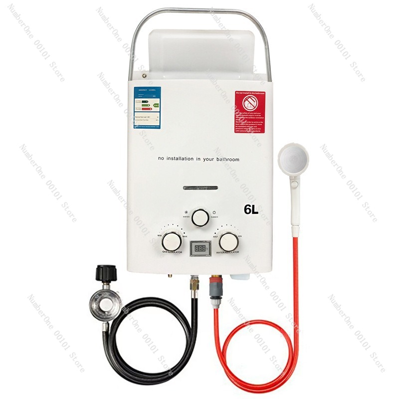 Outdoor Camping Hot Water Heater - Pemanas Air Tanpa Tangki Gas LPG