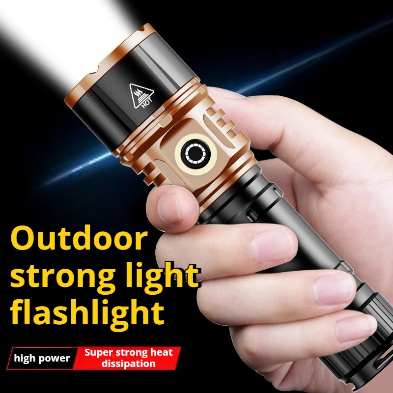 Outdoor Camping Lantern - Senter LED Daya Tinggi Cahaya Kuat