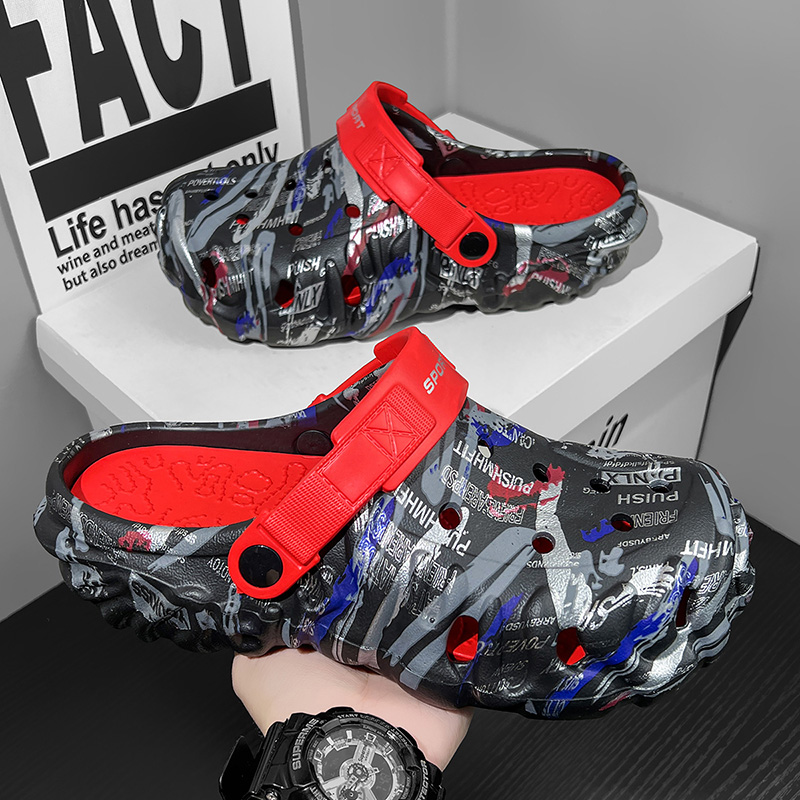 Outdoor Camping Slippers - Sandal Pria Ukuran Besar untuk Memancing,