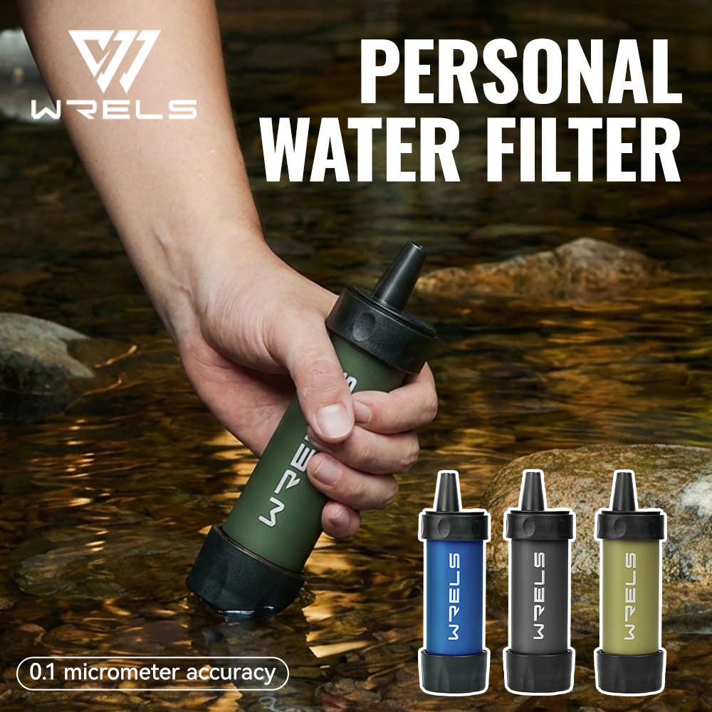 Outdoor Camping Water Filter - WRELS Filter Air Portabel Darurat untuk