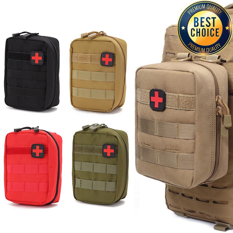 First Aid Kit Camping - Tas pinggang taktis multifungsi, tas latihan