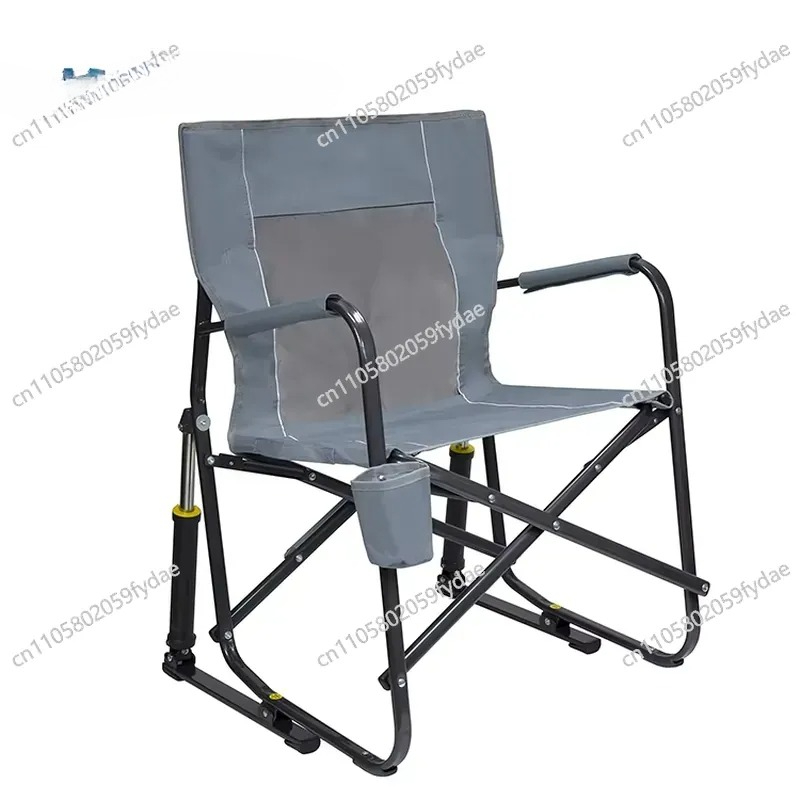 Outdoor Oversized Camping Chair - Kursi goyang lipat aluminium ukuran besar