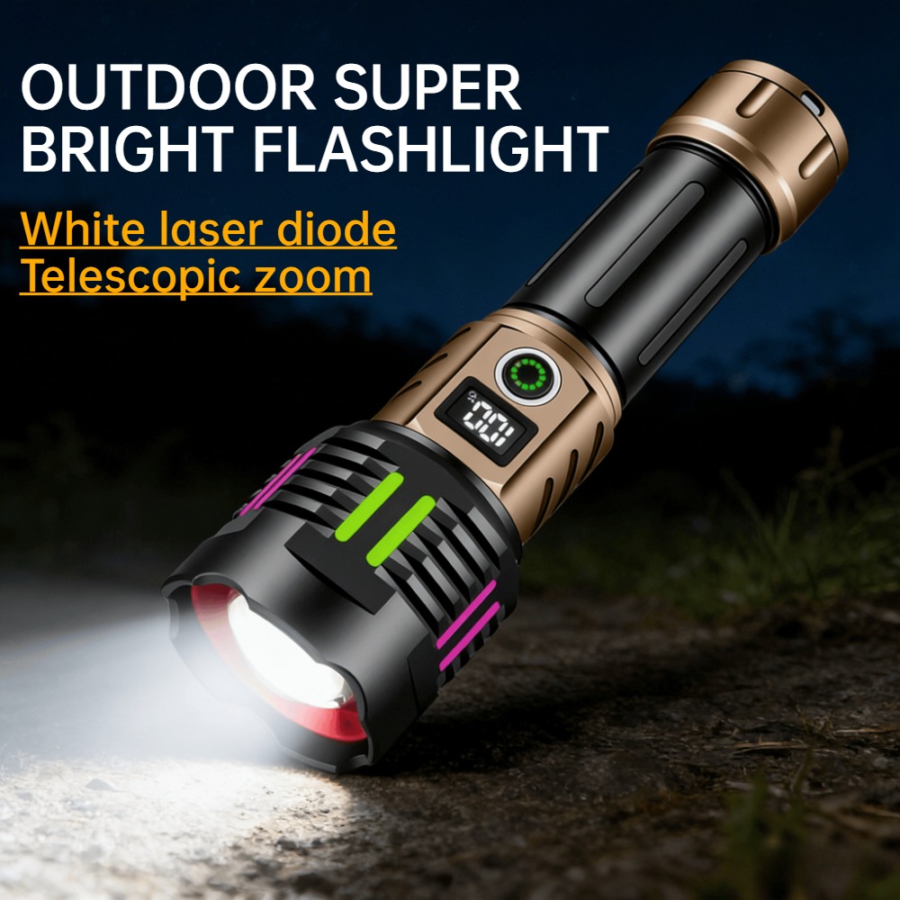 Outdoor Camping Lantern - Senter LED Cahaya Putih Super Terang