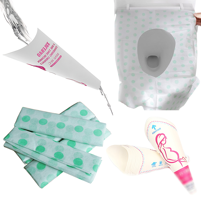 Portable Camp Toilet - Corong Urin Kertas Sekali Pakai dengan