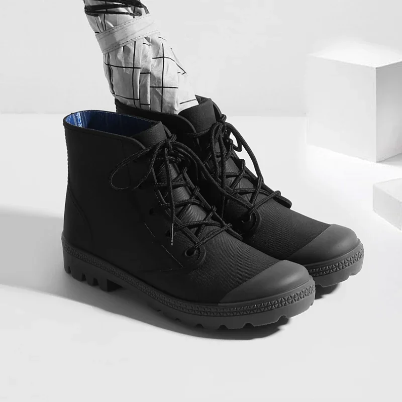 Outdoor Camping In Winter - Sepatu bot hujan untuk pria, sepatu