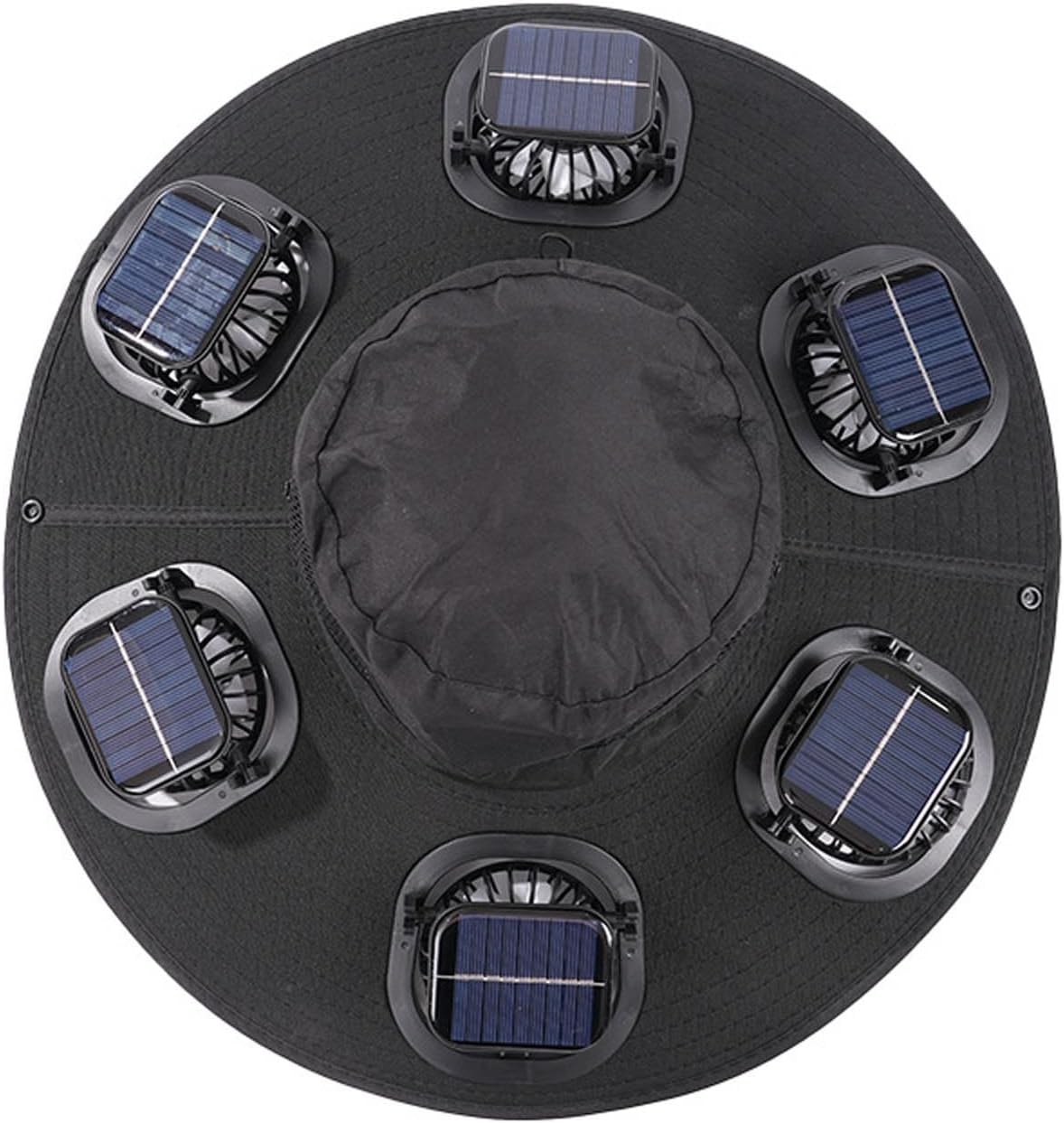 Topi Visor 6 Kipas Pendingin M - Outdoor Camping Hat ulasan dan harga