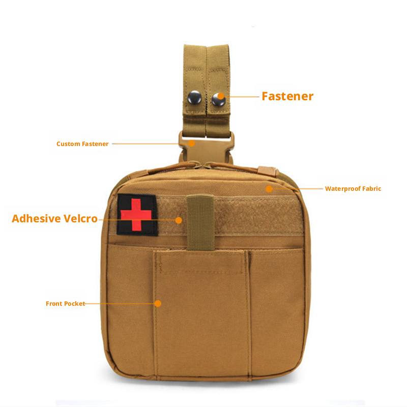 Tas Pouch MOLLE untuk Paha, Ta - First Aid Kit Camping ulasan dan harga