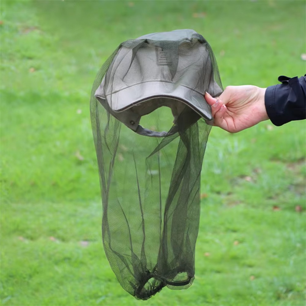 Topi Memancing Anti Nyamuk Ser - Outdoor Camping Hat ulasan dan harga