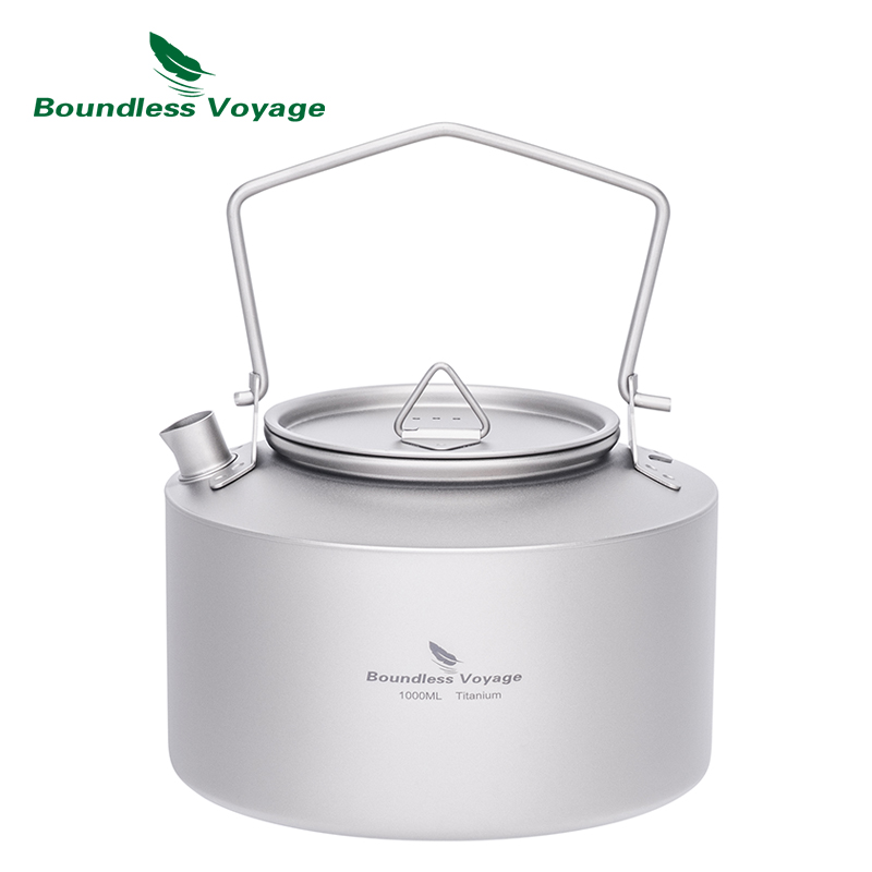Ketel Titanium Boundless Voyag - Outdoor Camping Kettle ulasan dan harga
