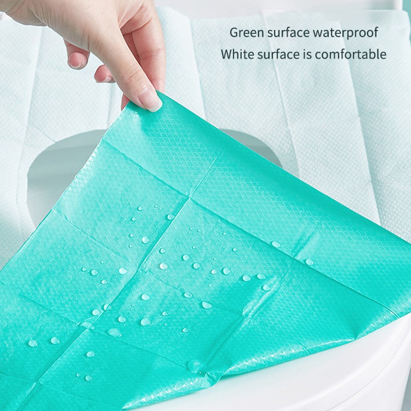 10/20pcs Penutup Dudukan Toile - Portable Camp Toilet ulasan dan harga