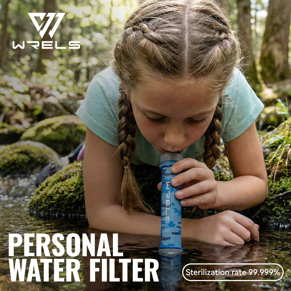 WRELS Filter Air Pemurni Mini  - Outdoor Camping Water Filter ulasan dan harga
