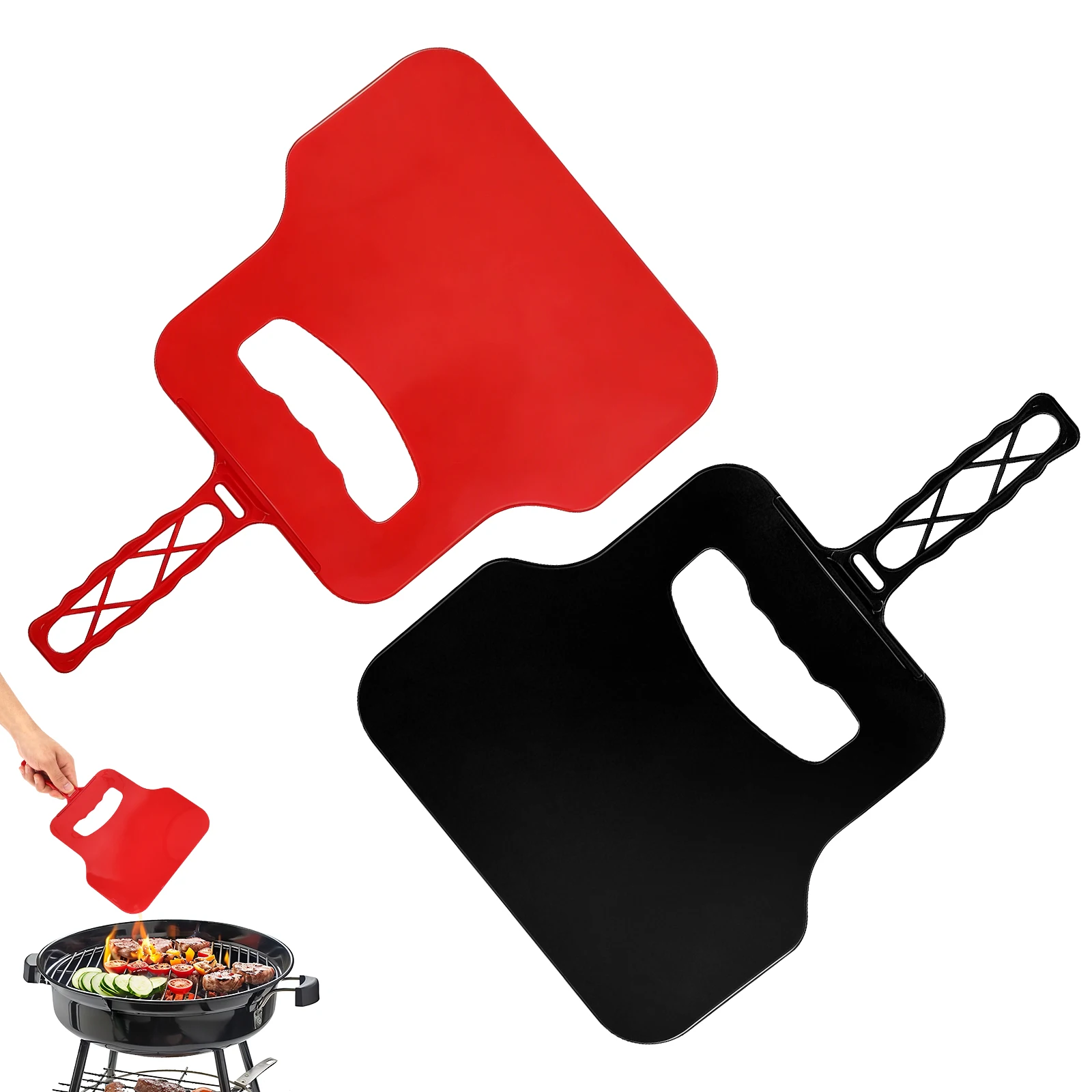 Kipas Tangan Plastik Manual Pe - Outdoor Camping Fire ulasan dan harga