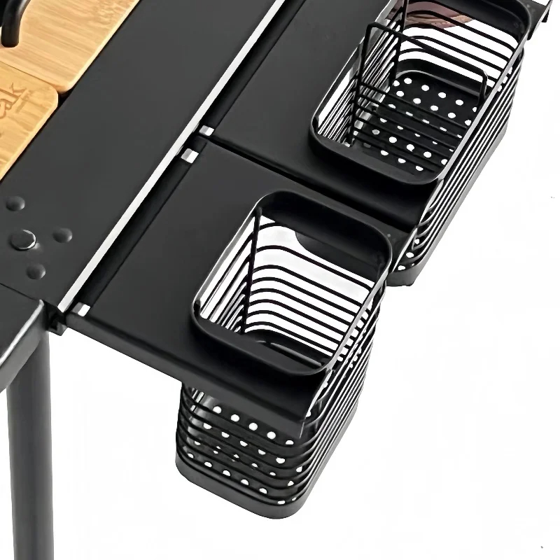 Keranjang sumpit Camping IGT l - Outdoor Camping Table With Storage ulasan dan harga