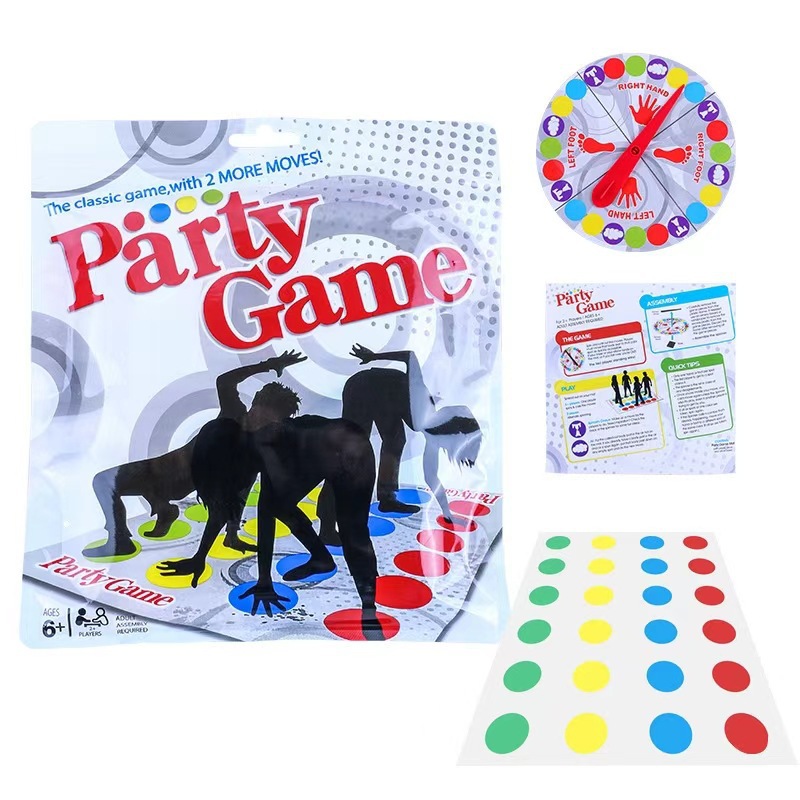 Permainan Pesta Twister - Main - Outdoor Camping Games For Kids ulasan dan harga