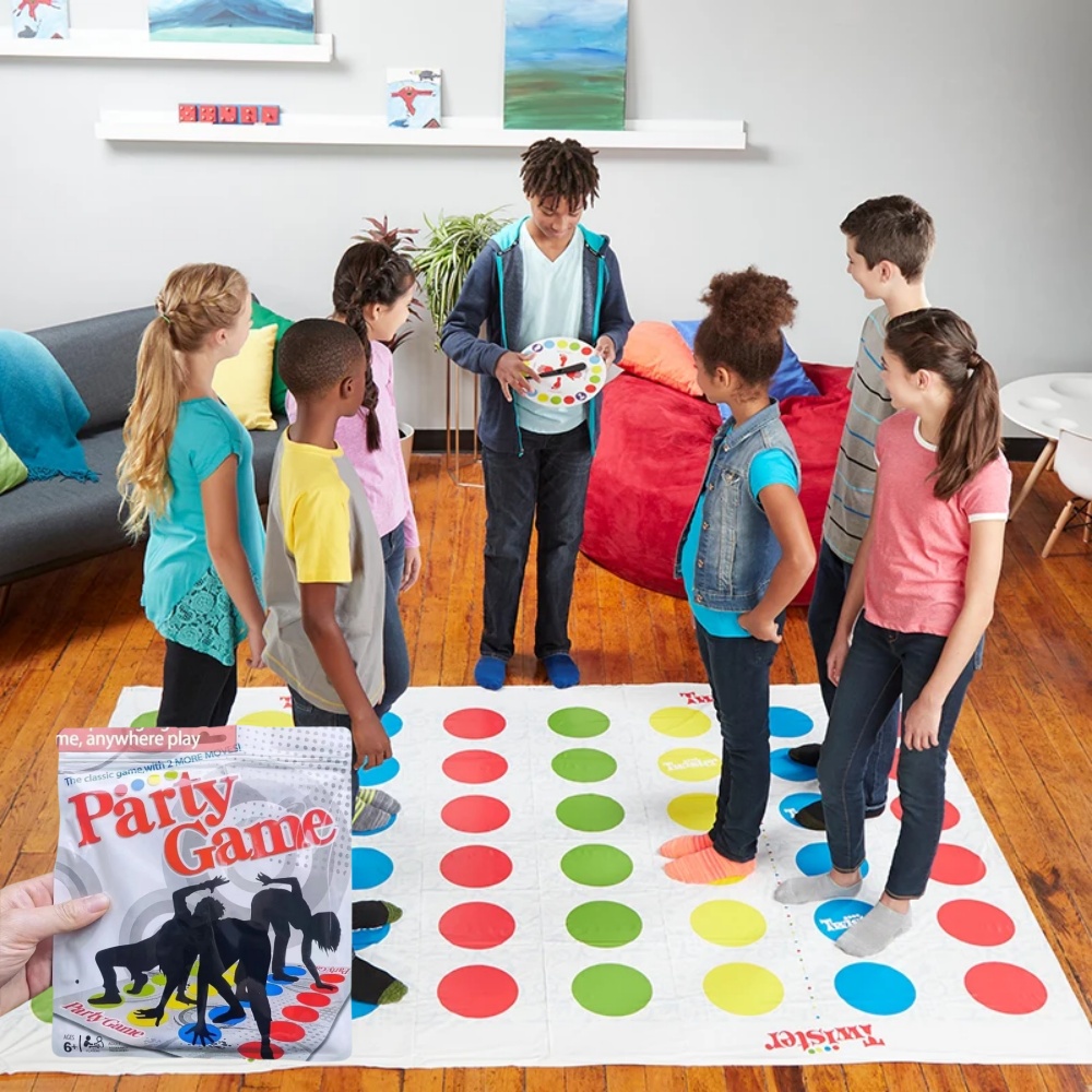 Permainan Pesta Twister - Main - Outdoor Camping Games For Kids ulasan dan harga