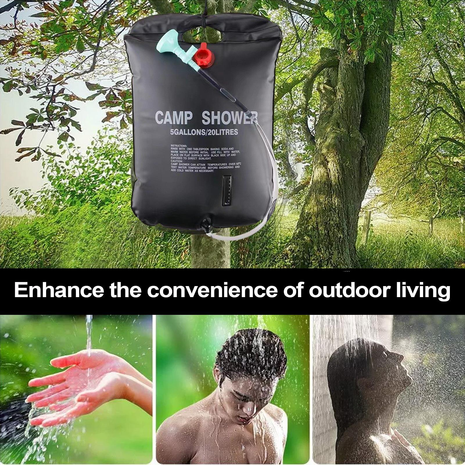 Tas Mandi Luar Ruangan Kantung - Outdoor Camping Hot Water Heater ulasan dan harga
