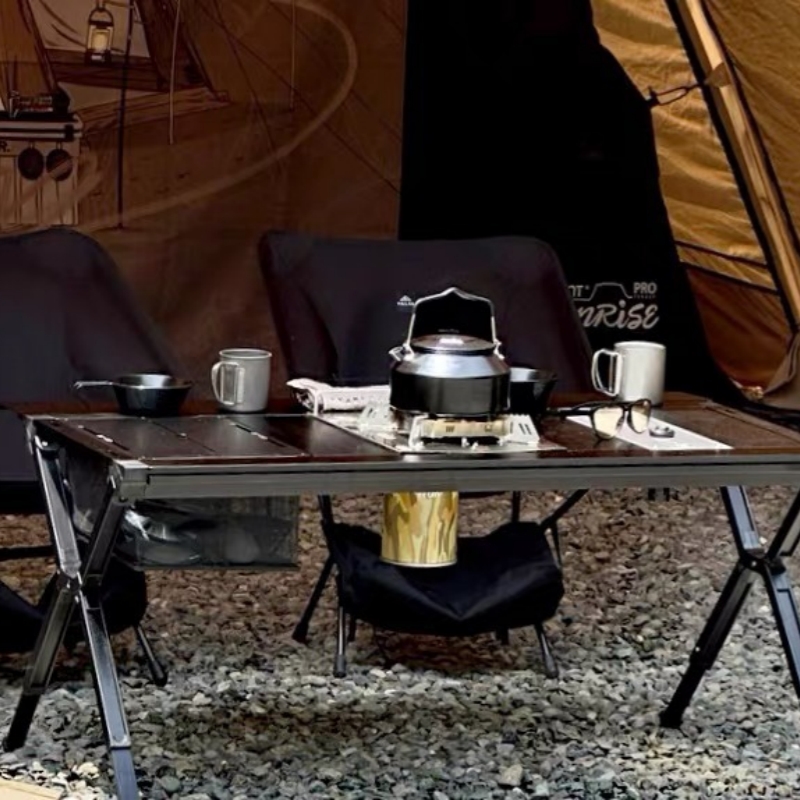 Tryhomy Igt 1 Unit Keranjang P - Outdoor Camping Table With Storage ulasan dan harga