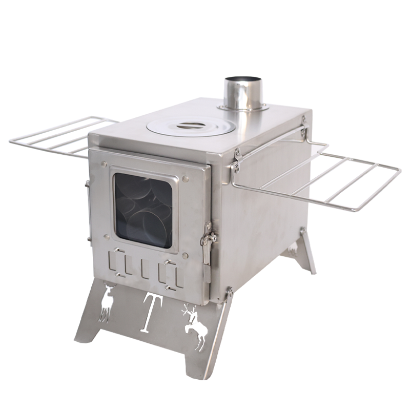 ZM3020B Kompor Camping Stainle - Outdoor Camping Wood Burning Stove ulasan dan harga