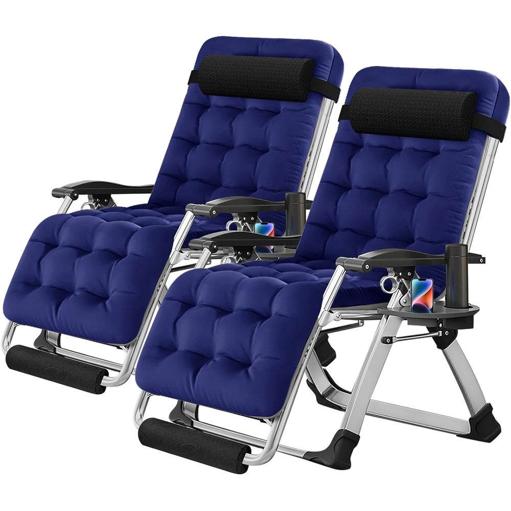 Kursi Zero Gravity yang Dileba - Outdoor Oversized Camping Chair ulasan dan harga