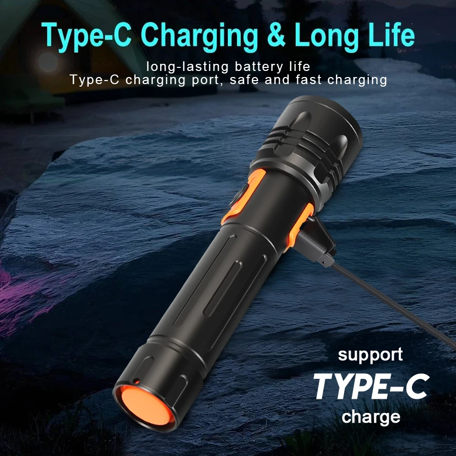 Senter LED Daya Tinggi Senter  - Outdoor Camping Lantern ulasan dan harga