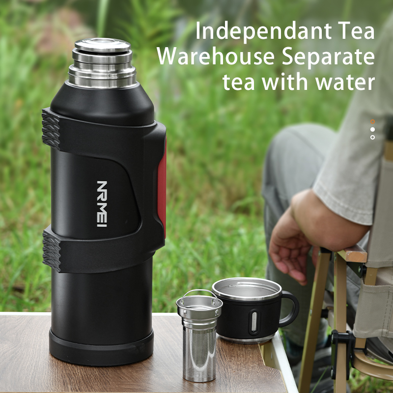 Botol Termos Stainless Steel d - Outdoor Camping Water Filter ulasan dan harga