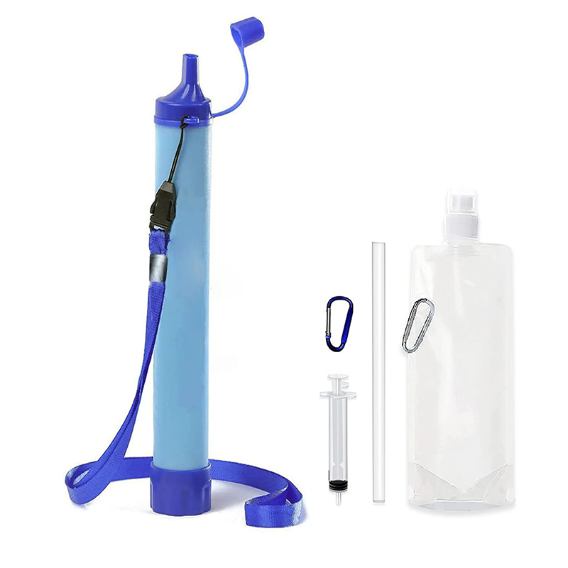 Filter Pemurni Air Darurat unt - Outdoor Camping Water Filter ulasan dan harga