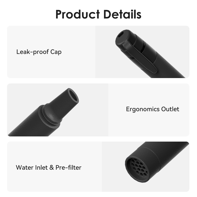 Sedotan Filter Air Alat Penyar - Outdoor Camping Water Filter ulasan dan harga