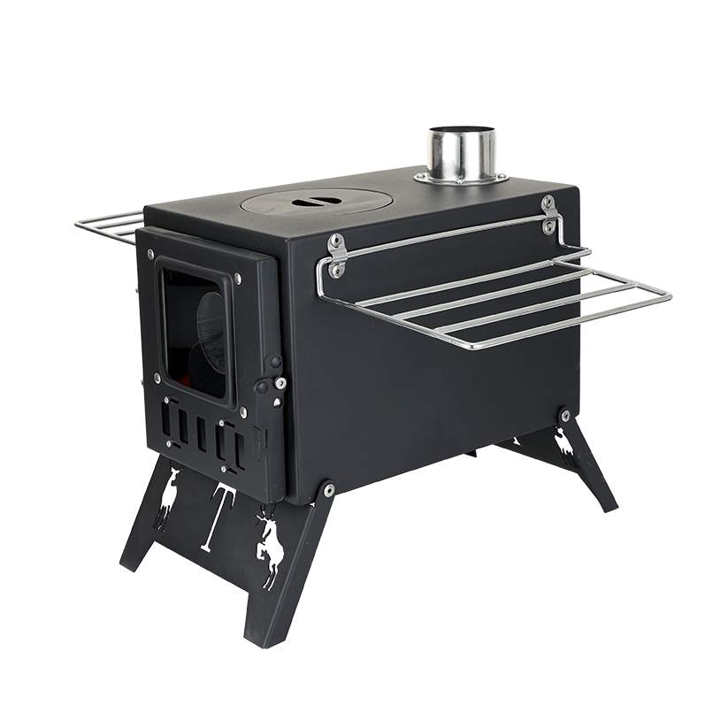 Kompor Pembakaran Kayu Stainle - Outdoor Camping Wood Burning Stove ulasan dan harga