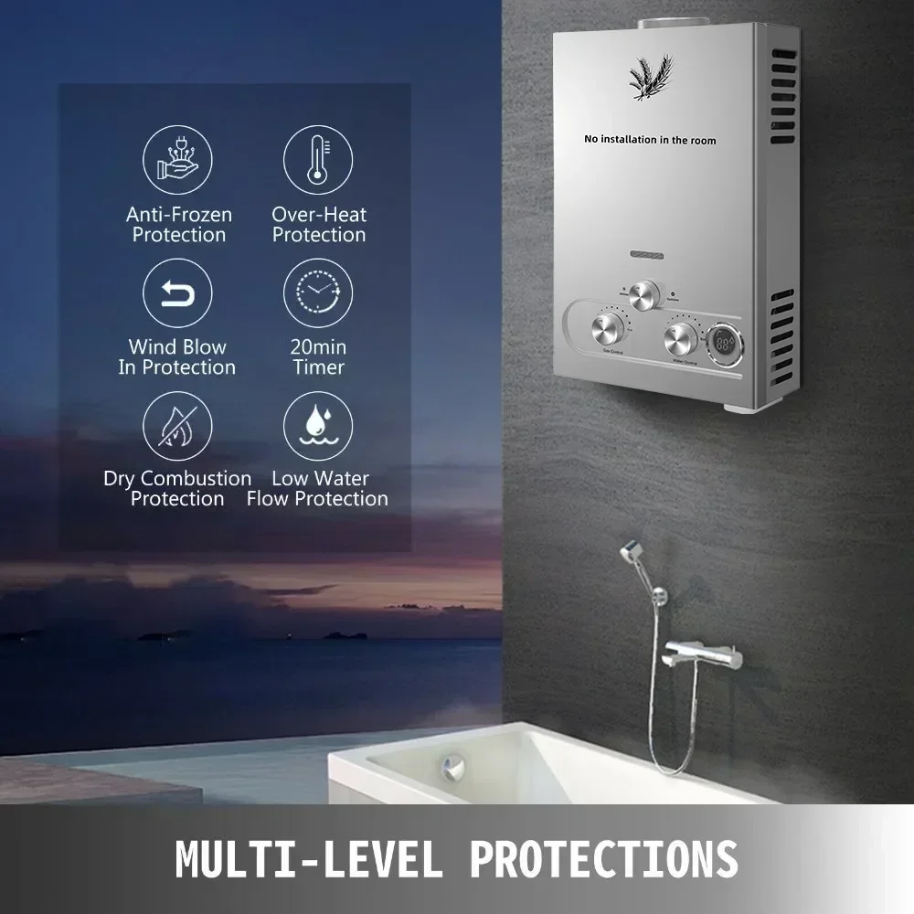 Pemanas Air Instan Tanpa Tangk - Outdoor Camping Hot Water Heater ulasan dan harga
