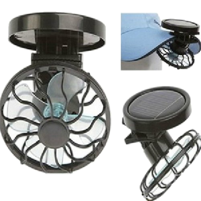 Kipas Klip Tenaga Surya Mini P - Outdoor Camping Hat ulasan dan harga
