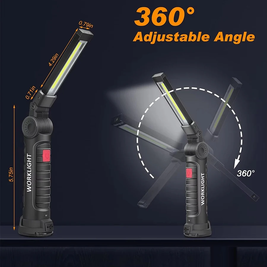 Lampu Kerja Magnetik Isi Ulang - Outdoor Camping Lantern ulasan dan harga