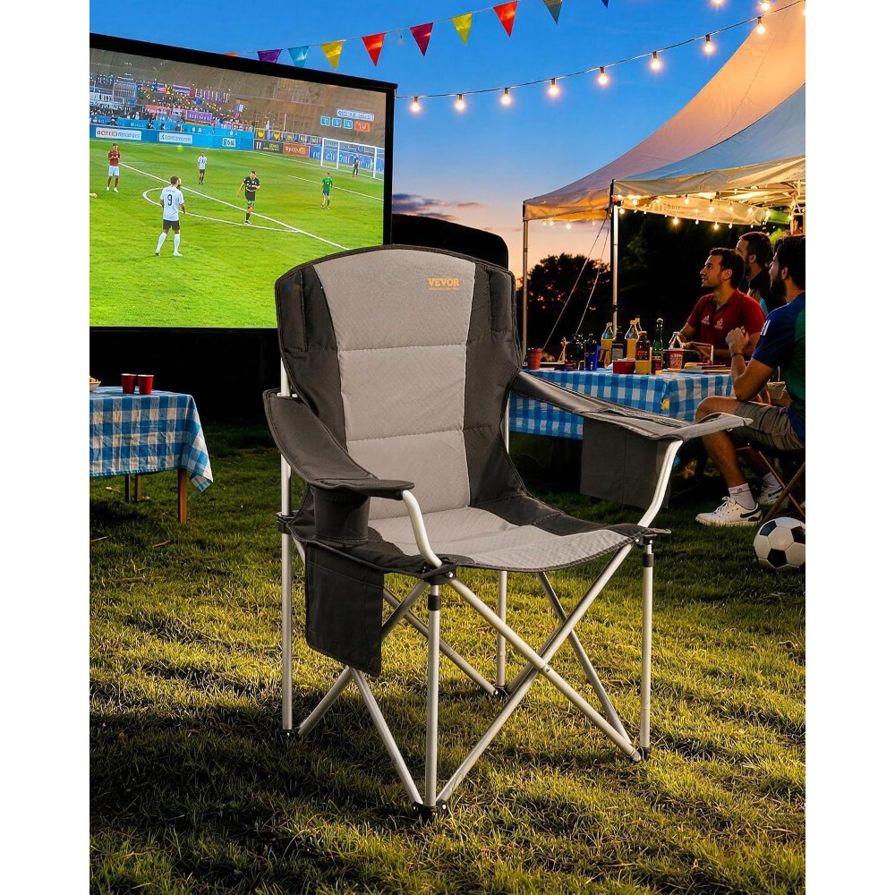 Kursi Lipat Camping Ukuran Bes - Outdoor Oversized Camping Chair ulasan dan harga