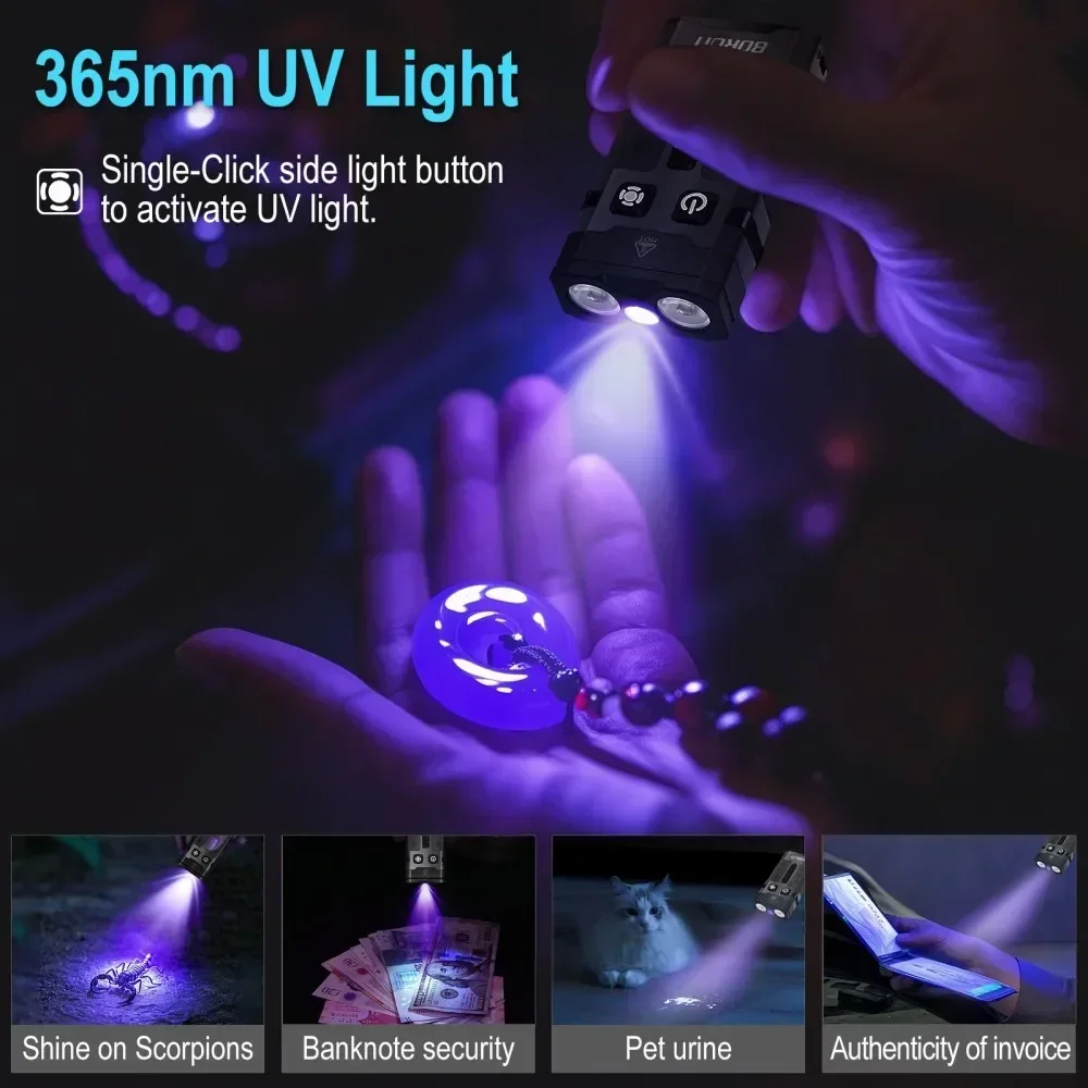 BORUiT EV20 1100LM EDC Senter  - Outdoor Camping Lantern ulasan dan harga