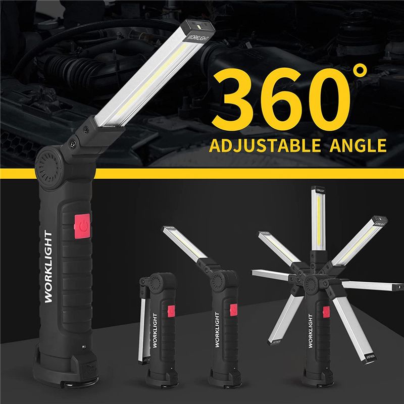 Senter LED Lipat Portabel Magn - Outdoor Camping Lantern ulasan dan harga