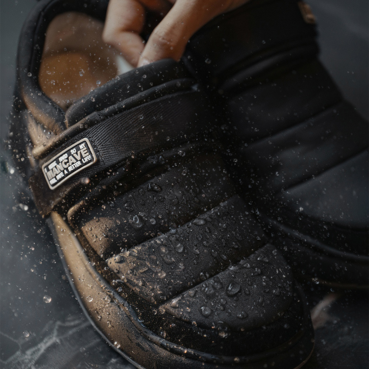 Sepatu Bot Salju Retro Hitam T - Outdoor Camping In Winter ulasan dan harga