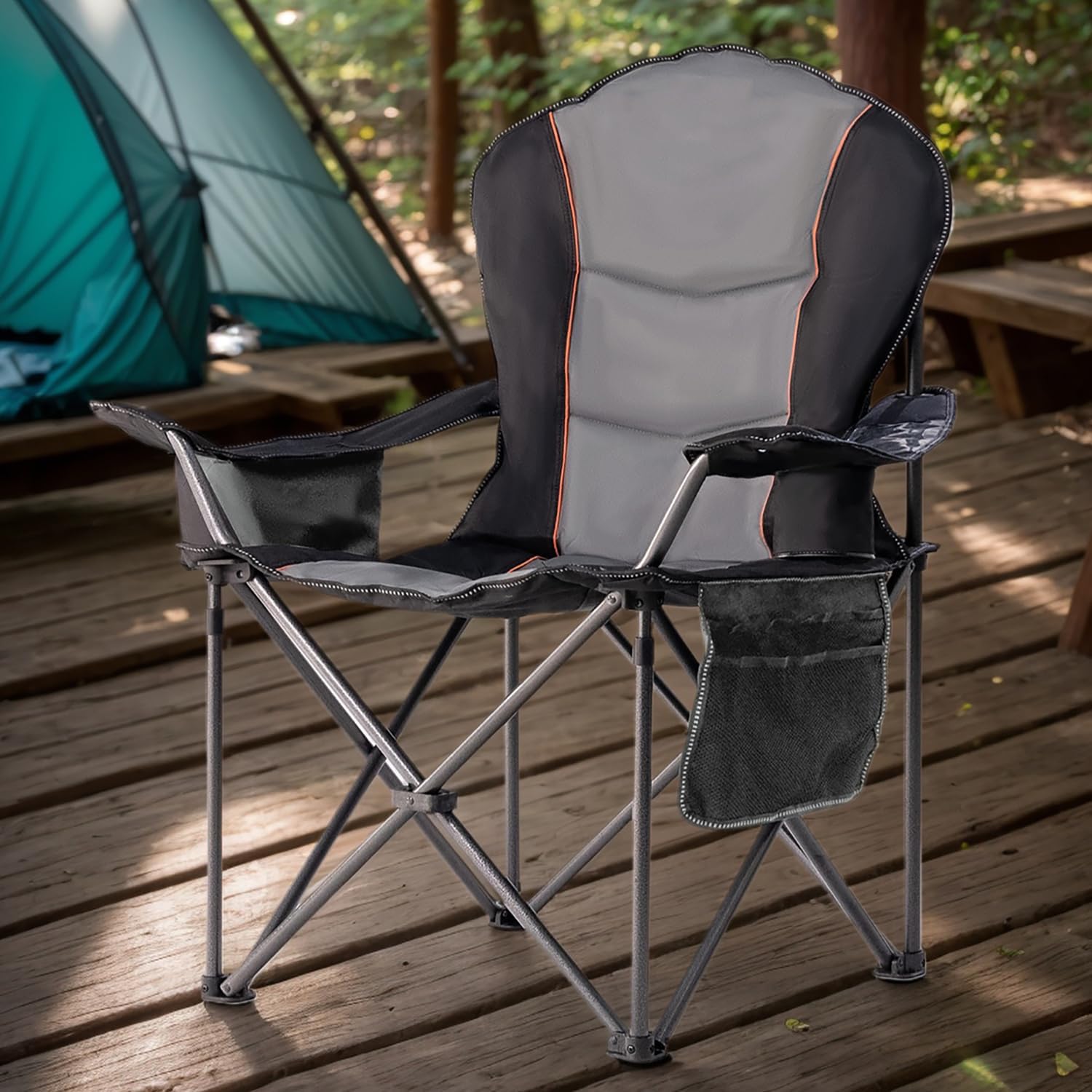 Kursi Lipat Camping Ukuran Bes - Outdoor Oversized Camping Chair ulasan dan harga